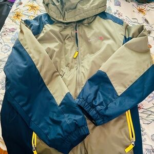 Swiss Tech Beige and Navy Jacket